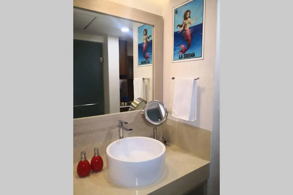 Loteria Balcony Deluxe Studio Corasol Riviera Maya Apartment Playa del Carmen Mexico